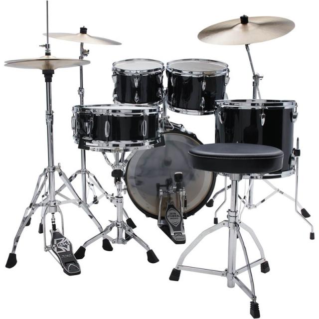 TAMA IP58H6RC-HBK [Imperialstar 18 バスドラムキット / シンバル付属 / ヘアライン・ブラック]_1