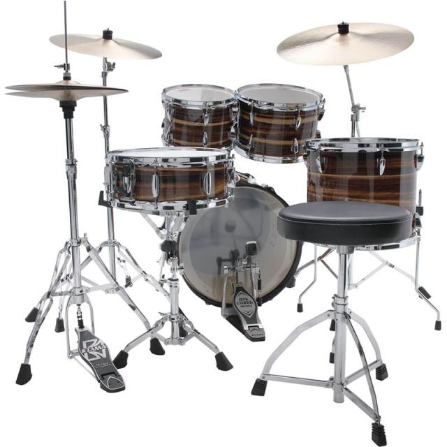TAMA IP58H6-CTW [Imperialstar 18 バスドラムキット / シンバル無し / コーヒー・チーク・ラップ]_1
