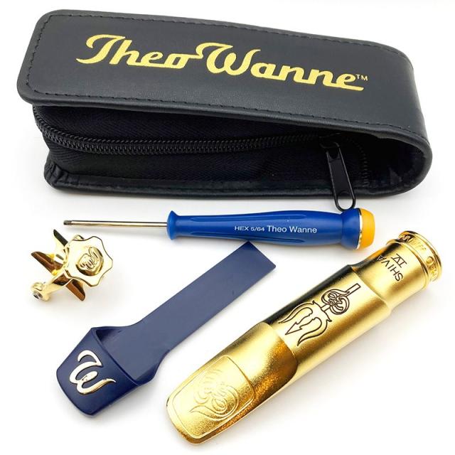 テナーサックスマウスピースセオワニSHIVA 2 メタル 8番