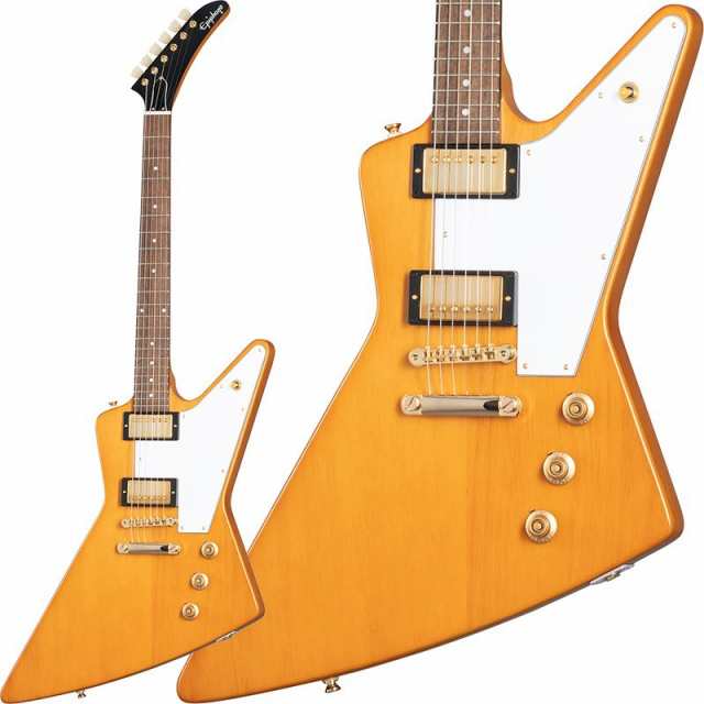 Epiphone 1958 Korina Explorer (Aged Natural/White Pickguard) 【特価】 エレキギター