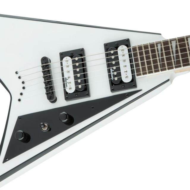 Jackson JS Series Rhoads JS32T (White with Black Bevels)_2