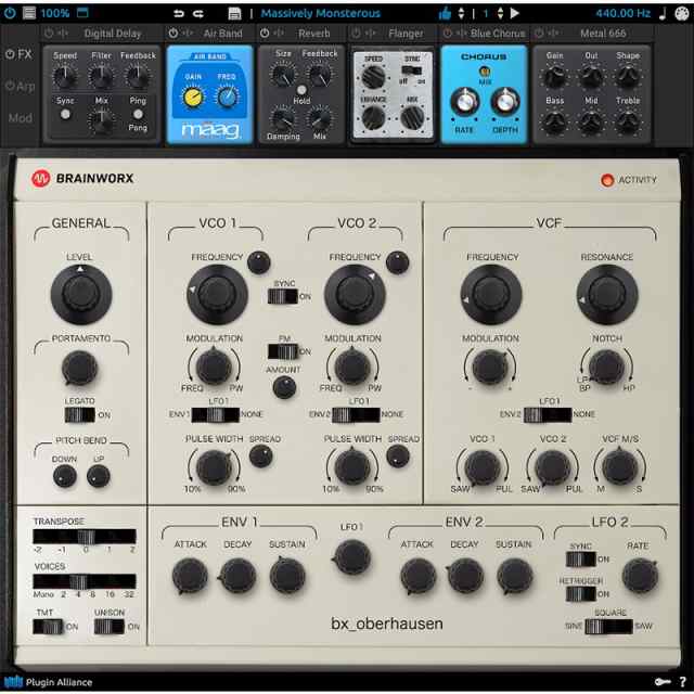 Plugin Alliance Brainworx bx_oberhausen(オンライン納品)(代引不可)