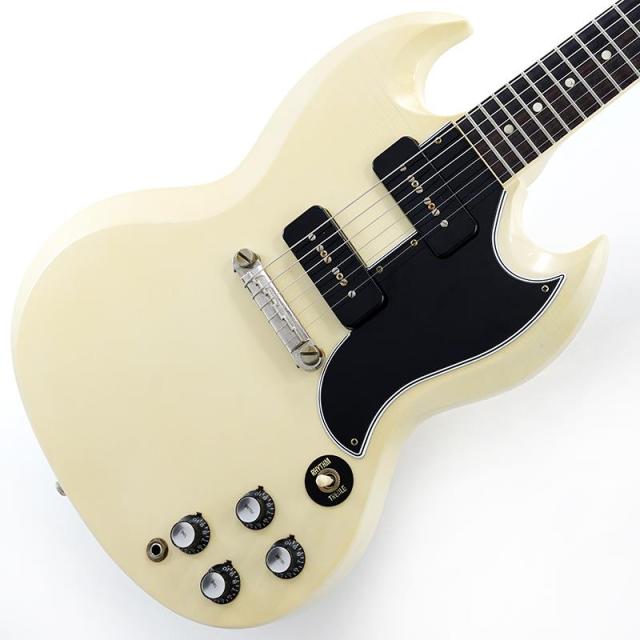 Gibson Murphy Lab 1963 SG Special Reissue Ultra Light Aged Polaris White SN.504893