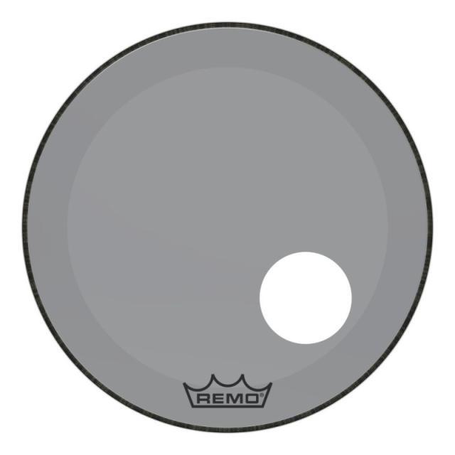 REMO P3-322B-OH #SM [Powerstroke P3 for Bass Drum Front Colortone 22 / Smoke]