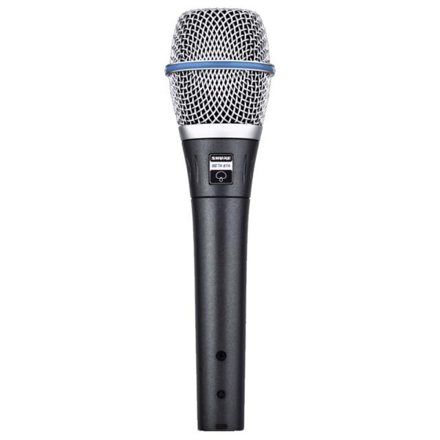 SHURE BETA87A-X (スーパーカーディオイド・ボーカルコンデンサーマイク)(シュア)(国内正規品)(Beta87)(ボーカル用ハンドヘルドマイク)