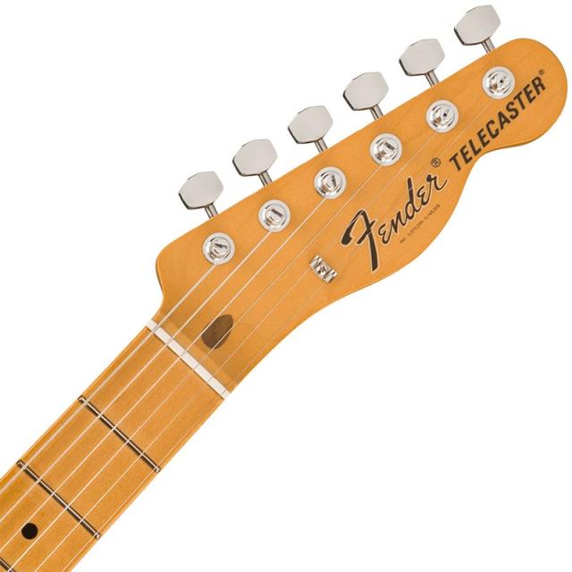 Fender MEX Vintera II 60s Telecaster Thinline (Black/Maple)_4