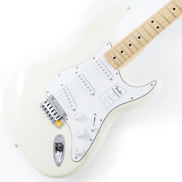 Fender Standard Series Standard Stratocaster (Olympic White/Maple)