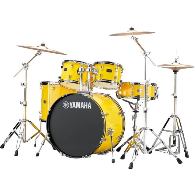 YAMAHA RDP2F5STD YL [RYDEEN スタンダードセット / 22インチバスドラム / シェル + ハードウェア + スツール + ジルジャンシンバルセット / カラー：メローイエロー] 88,935円