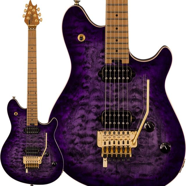EVH Wolfgang Special QM (Purple Burst/Baked Maple)