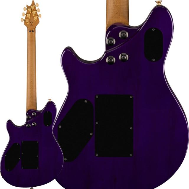 EVH Wolfgang Special QM (Purple Burst/Baked Maple)_1