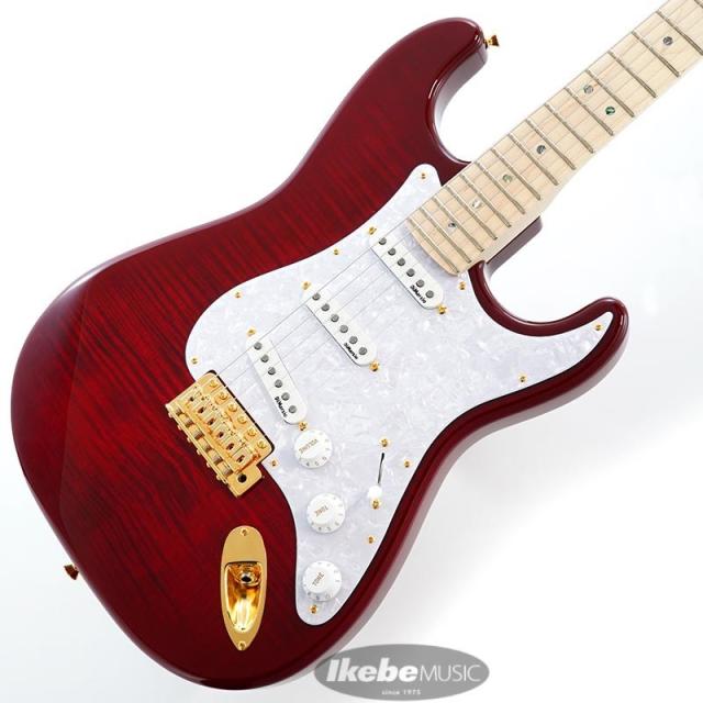 Fender (Japan Exclusive Series) Ritchie Kotzen Strat SSS (Transparent Red Burst)の通販は
