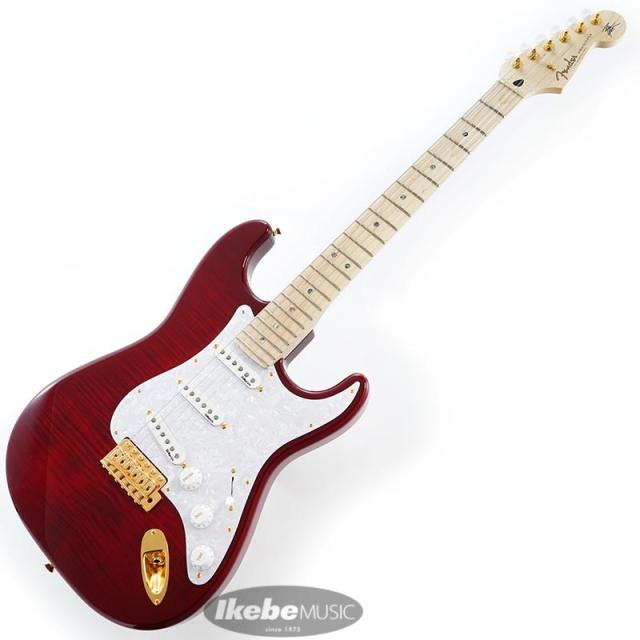 Fender (Japan Exclusive Series) Ritchie Kotzen Strat SSS (Transparent Red Burst)_1