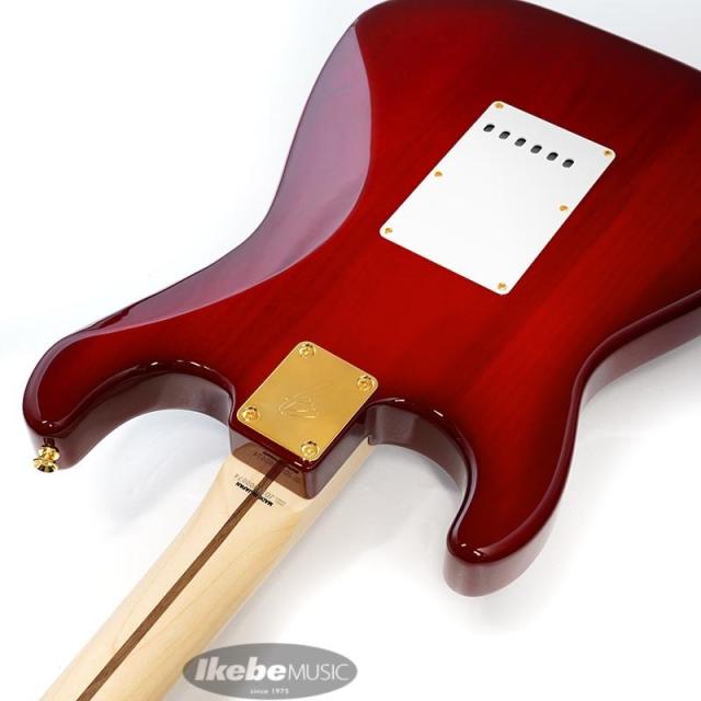 Fender (Japan Exclusive Series) Ritchie Kotzen Strat SSS (Transparent Red Burst)_6