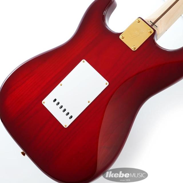 Fender (Japan Exclusive Series) Ritchie Kotzen Strat SSS (Transparent Red Burst)_7
