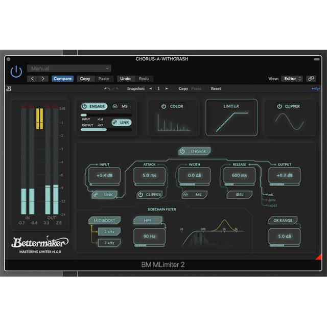 Bettermaker Mastering Limiter 2.0 (ベターメイカー)(マスタリング)(リミッター)_6