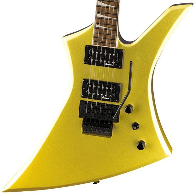 Jackson X Series Kelly KEX (Lime Green Metallic/Laurel)