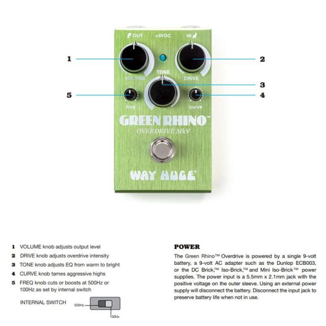 WAYHUGE WM22 Green-RHINO MKV（ウェイヒュージ）オーバードライブ_1
