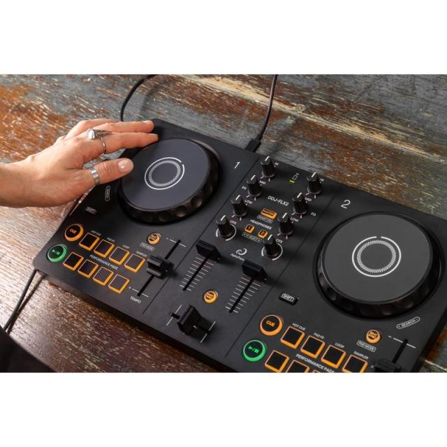 AlphaTheta DDJ-FLX2 + スマホスタンドSET 【APPLE MUSIC対応】 (djay / rekordbox / Serato DJ Lite 対応DJコントローラー)(アルファシータ)_8