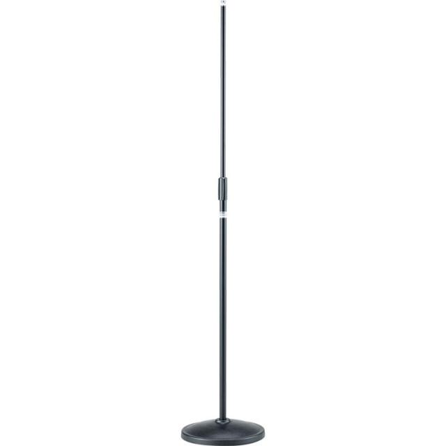 TAMA MS200DBK(丸皿ストレート)(ラウンドベース)(ブラック)(タマ・マイクスタンド)
