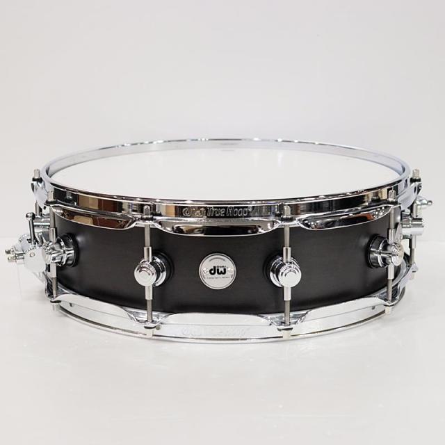 dw DRSO0414SSC107 [Collector’s Pure Maple Snare Drum Standard Shell 14’’×4’’ - Ebony Satin Oil]【数量限定特価品】