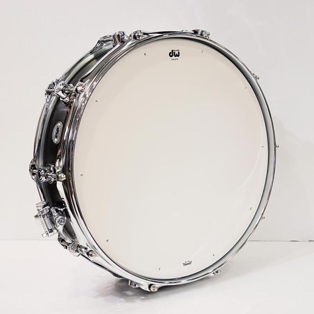 dw DRSO0414SSC107 [Collector’s Pure Maple Snare Drum Standard Shell 14’’×4’’ - Ebony Satin Oil]【数量限定特価品】_5
