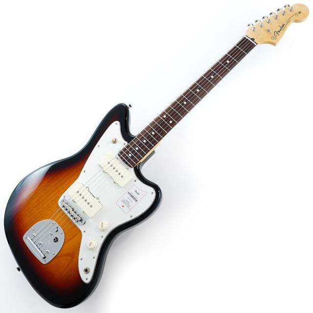 Fender Made in Japan Hybrid II Jazzmaster (3-Color Sunburst/Rosewood) 【特価】_1