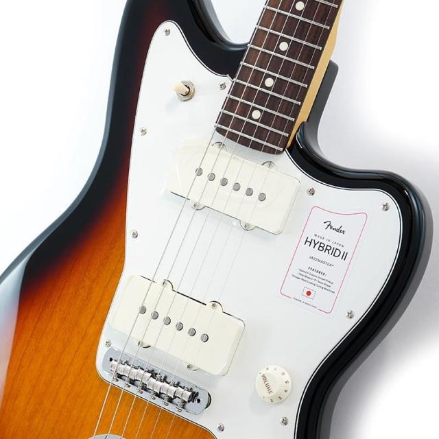 Fender Made in Japan Hybrid II Jazzmaster (3-Color Sunburst/Rosewood) 【特価】_3