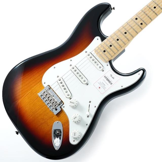 Fender Made in Japan Hybrid II Stratocaster (3-Color Sunburst/Maple) 【特価】