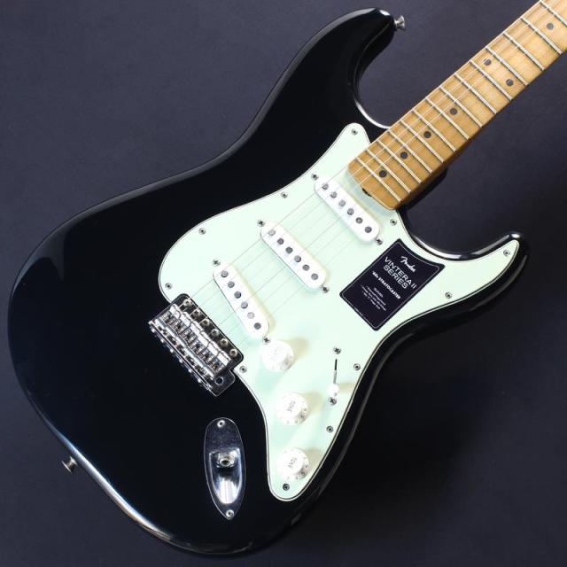 Fender MEX Limited Edition Vintera II Road Worn ’60s Stratocaster (Black/Maple) #MX25090150_2