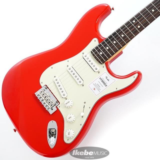 Fender Made in Japan Hybrid II Stratocaster (Modena Red/Rosewood) 【特価】