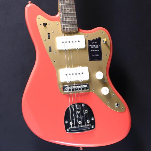 Fender MEX Limited Edition Vintera II Road Worn ’50s Jazzmaster (Fiesta Red/Rosewood) #MX25083821
