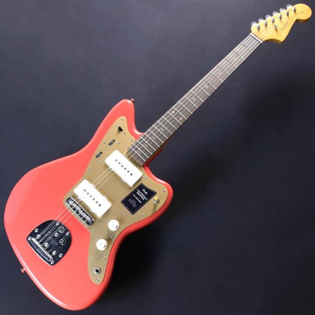 Fender MEX Limited Edition Vintera II Road Worn ’50s Jazzmaster (Fiesta Red/Rosewood) #MX25083821_1