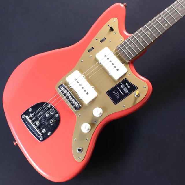 Fender MEX Limited Edition Vintera II Road Worn ’50s Jazzmaster (Fiesta Red/Rosewood) #MX25083821_2