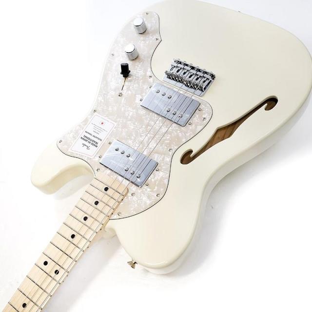 Fender Made in Japan Traditional 70s Telecaster Thinline (Olympic White/Maple) 【特価】_5
