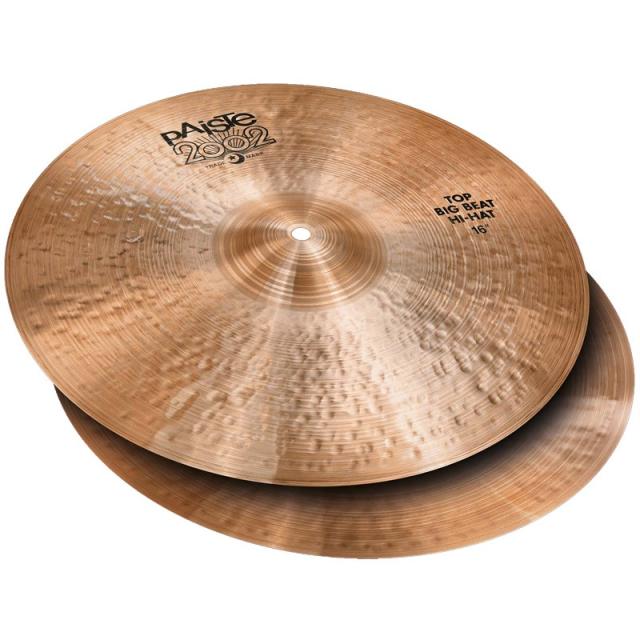 PAiSTe 2002 Black Big Beat Hihat 16pair シンバル