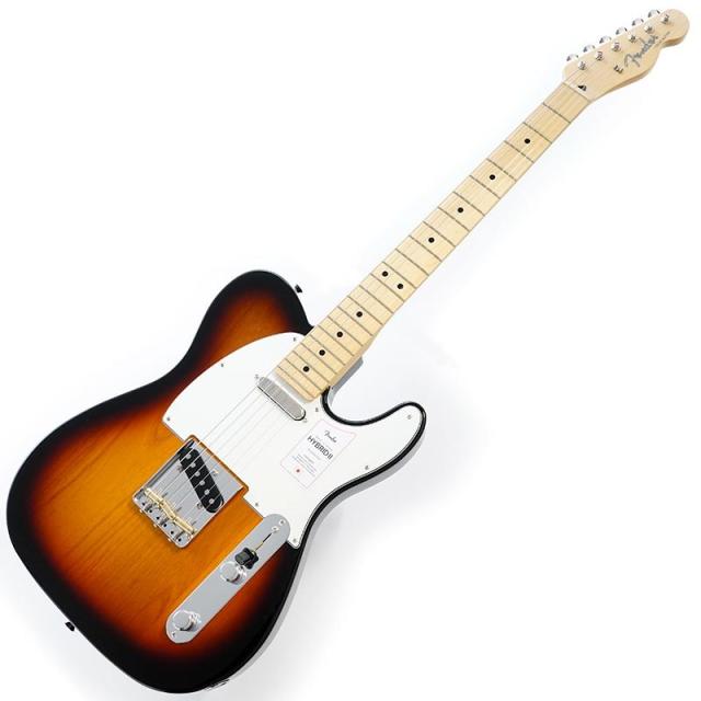Fender Made in Japan Hybrid II Telecaster (3-Color Sunburst/Maple)