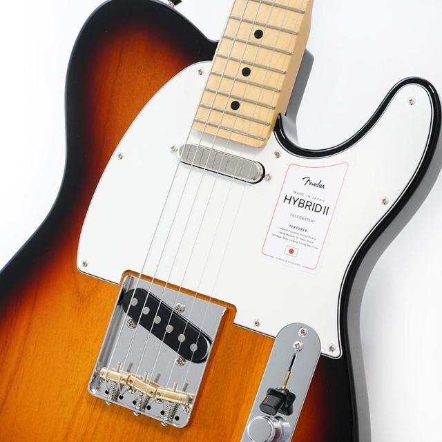 Fender Made in Japan Hybrid II Telecaster (3-Color Sunburst/Maple)