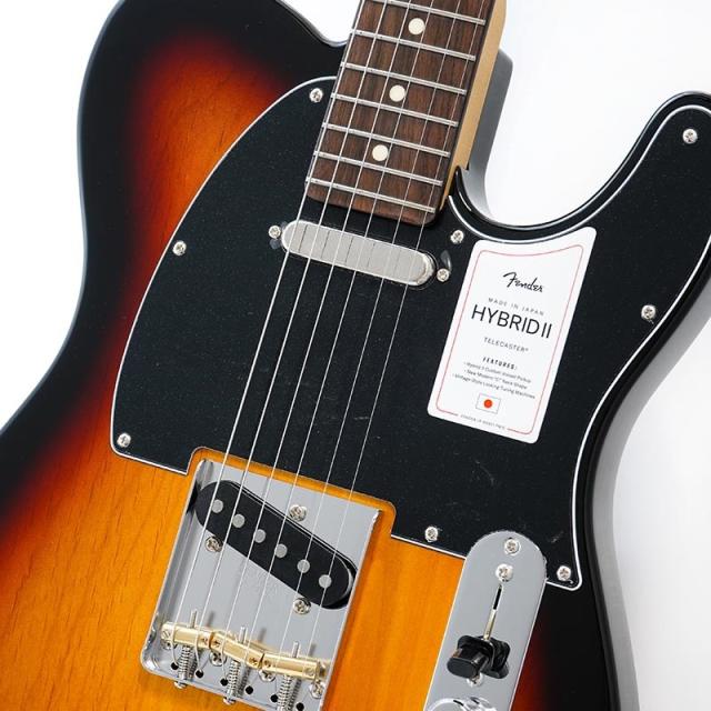 Fender Made in Japan Hybrid II Telecaster (3-Color Sunburst/Rosewood)