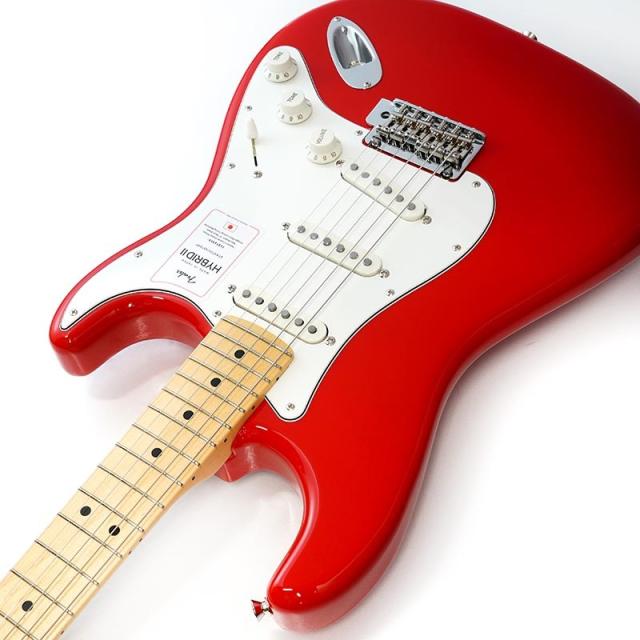Fender Made in Japan Hybrid II Stratocaster (Modena Red/Maple)