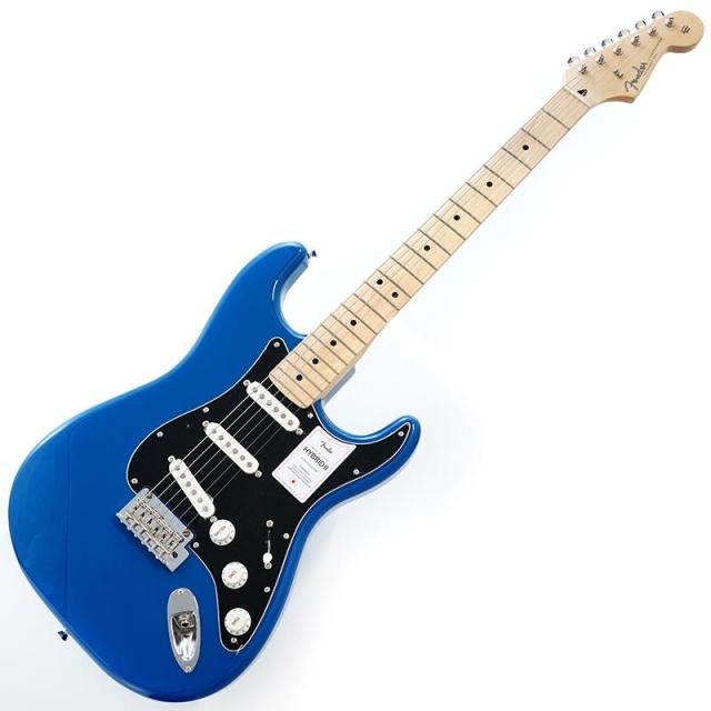 Fender Made in Japan Hybrid II Stratocaster (Forest Blue/Maple)_1