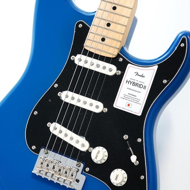 Fender Made in Japan Hybrid II Stratocaster (Forest Blue/Maple)_3