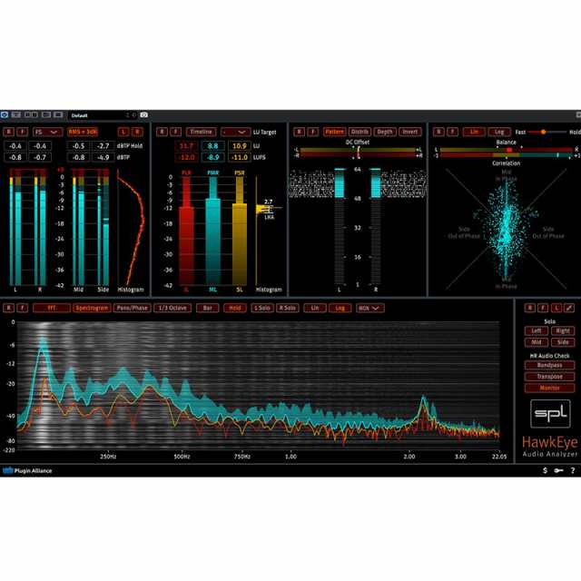 Plugin Alliance SPL HawkEye(オンライン納品)(代引不可)