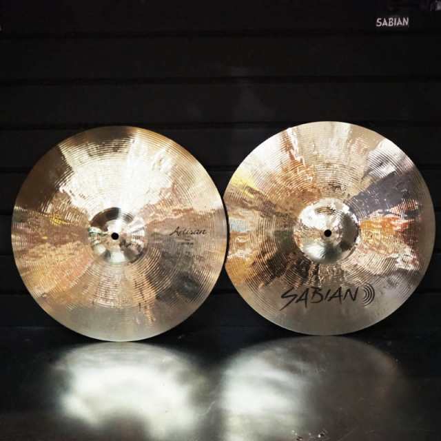 SABIAN Artisan Hats Brilliant 15 [VL-15TAH-B/BAH-B][Top:1184g/Bottom:1530g]【選定会2024ドラステ】