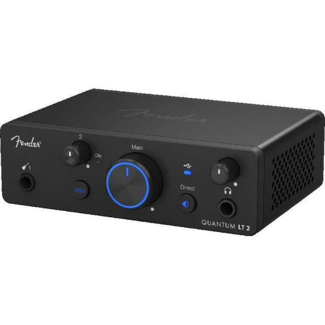 Fender Quantum LT 2 USB-C Audio Interface (フェンダー)(プリソナス)(オーディオインターフェイス)
