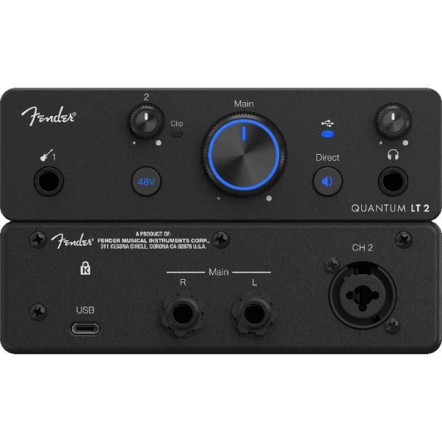Fender Quantum LT 2 USB-C Audio Interface (フェンダー)(プリソナス