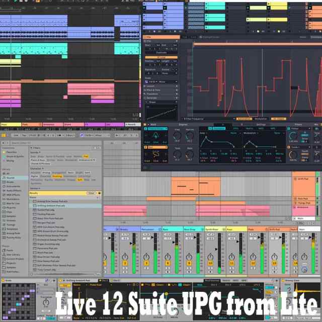 ableton Live 12 Suite UPG from Lite (オンライン納品)(代引不可)