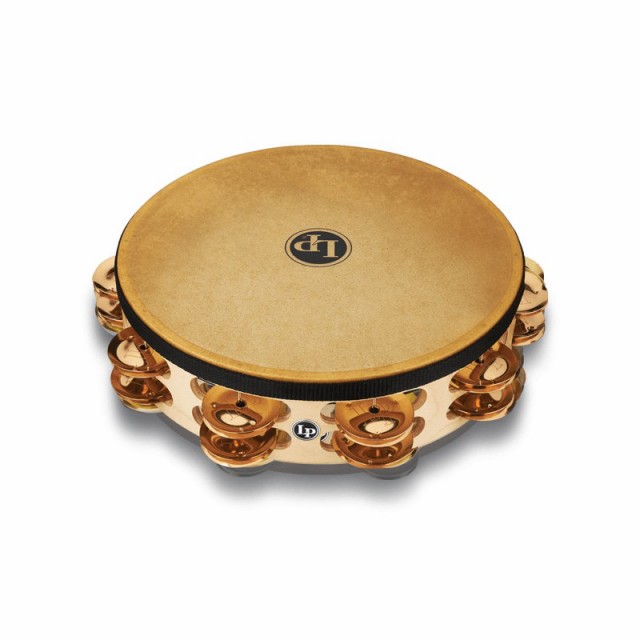 LP LP384-BZ [Pro Double Row Headed Tambourine 10 - Bronze]【お取り寄せ品】