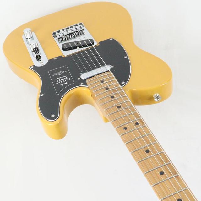 Fender MEX Limited Edition Player II Telecaster Roasted Maple Neck with Custom Shop Nocaster Tele Pickups (Butterscotch Blonde/Roasted Maple)_4