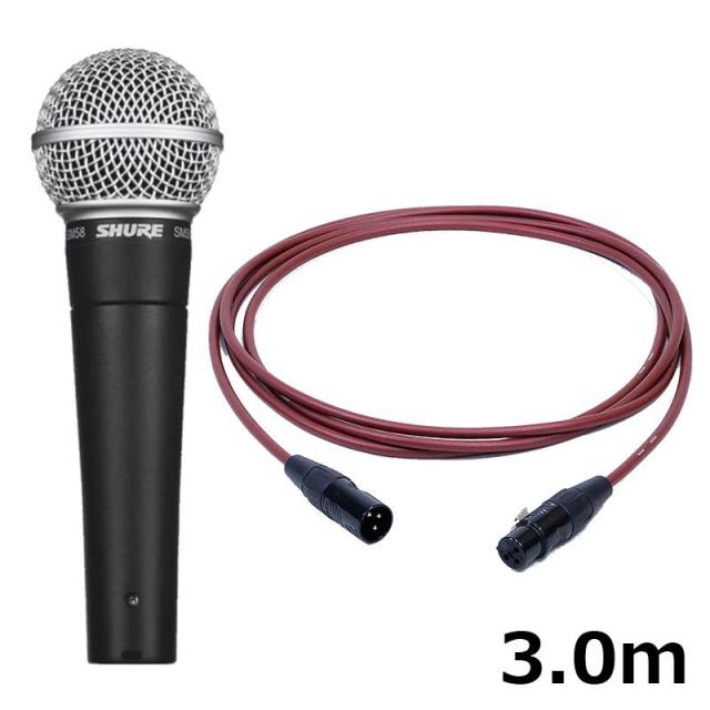 ほぼ未使用2本セット SHURE SM58 定番ダイナミックマイク ほぼ未使用