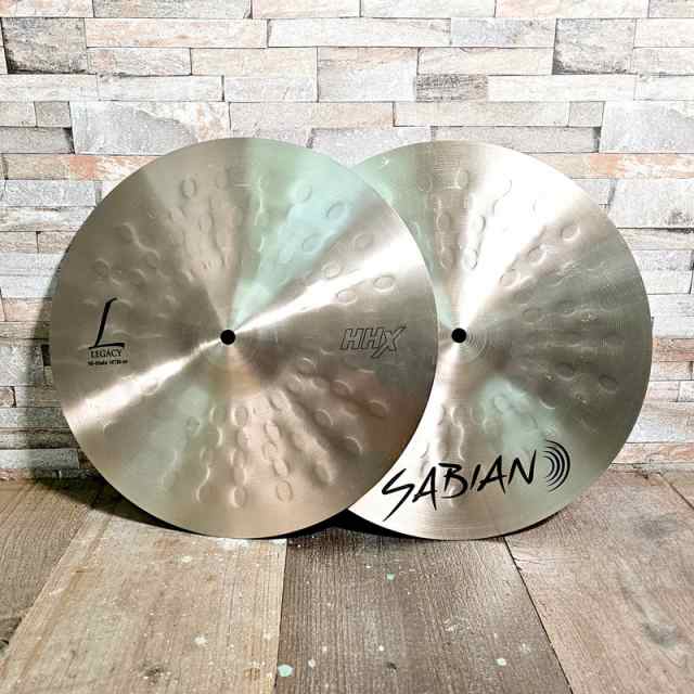 SABIAN HHX-14LGH [HHX Legacy Hats 14’’ Pair][Top:805g/Bottom:1145g]【選定会2024ドラステ】